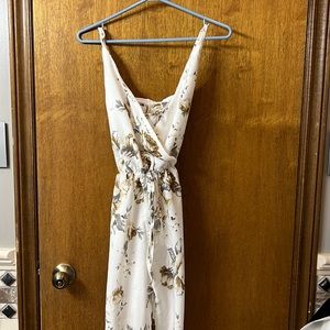 Floral jumpsuit small